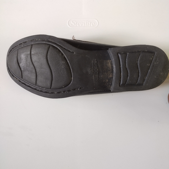 COPY - Sebago Leather Loafers, hand stiched, blk/D Brown, L/7W - Picture 9 of 10